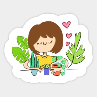 Plant lover Sticker